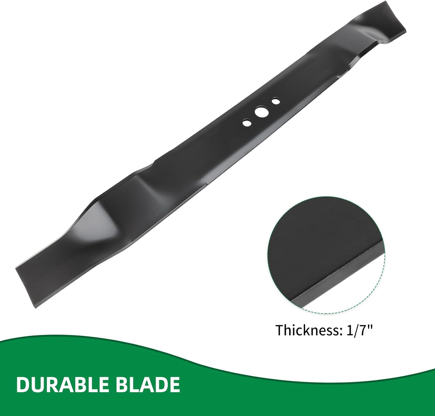 141114 157101 Mower Blades Compatible with Hus qvarna/AYP 22'' Cut Deck, Mulching Blade Replace 406713 134768 532141114 532406713 141114 406713X431 Lawnmower Blade, Fit for 225114X92E2, 2 Pack