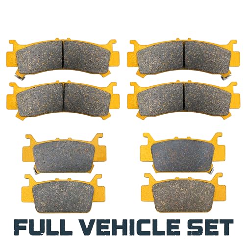 Traild Ceramic Brake Pad Set for Honda Talon 1000 1000R 1000X 1000X-4 1000R-4 2019, 2020, 2021, 2022, 2023, 2024, 2025, 2026 Front & Rear by Traild - Image 4