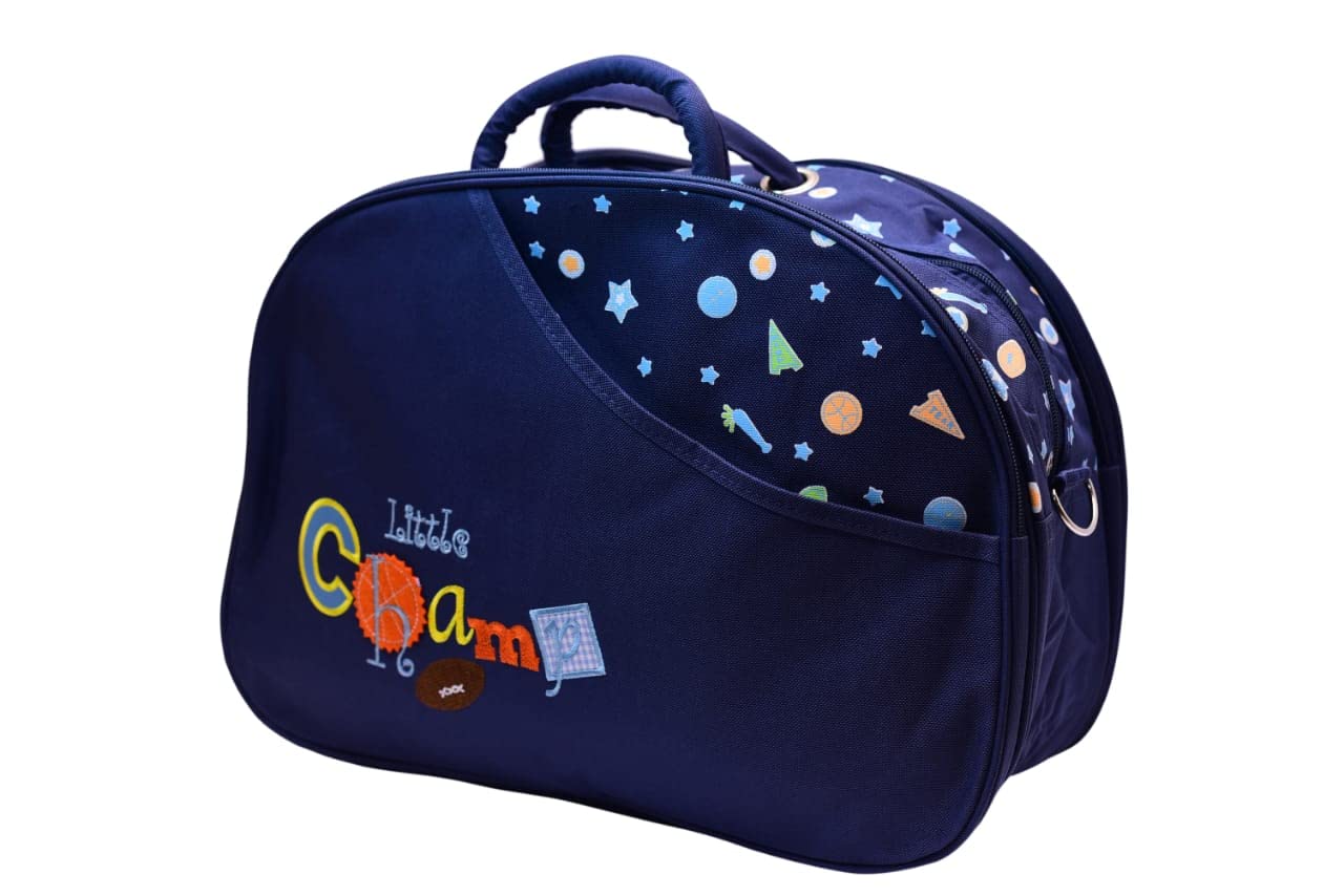 pretty perfect Multi Compartment Mother Baby Diaper Nappy Changing Bag Travel Shoulder Bag Pink (Blue)-picture-30
