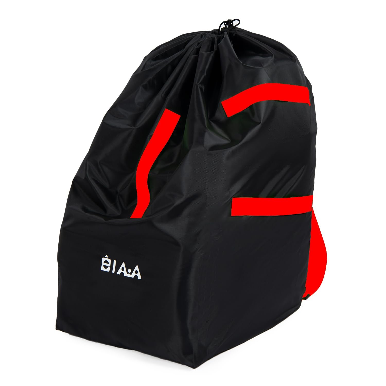 elaia Car Seat Travel Bag for Airplane, Waterproof Wearable with Straps, Large Capacity Padded Car Seat Check Bag, Perfect for Air Travel, Family