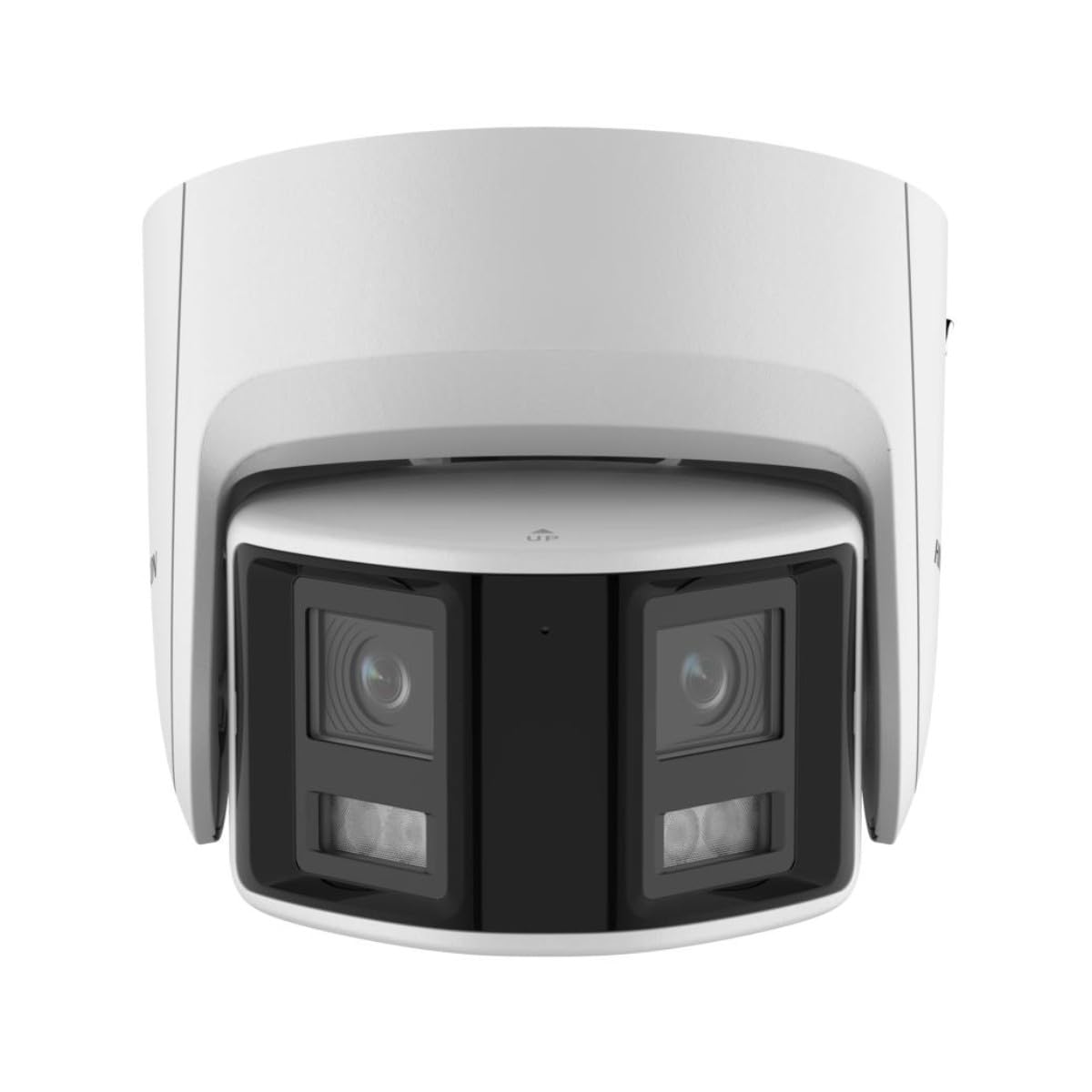 Hikvision DS-2CD2346G2P-ISU/SL (2,8 mm)(C) Turret 4 megapixel telecamera di sorveglianza, illuminazione fino a 30 m, telecamera di sicurezza professionale, fotocamera Acusense con filtro falso