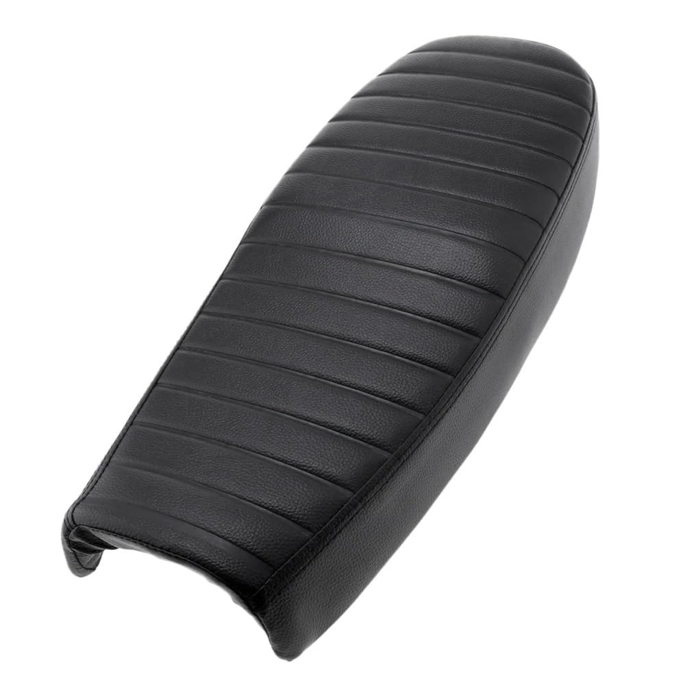 Anteriore Driver Sedile Sella per moto vintage Cuscino per | Sella per moto Sella vintage Cuscino per sedile piatto Accessori per moto in similpelle PU 610 mm