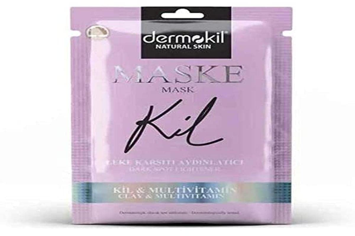Dermokil Leke Karşıtı Aydınlatıcı Maske - Kil&Multivitamin 1 Paket