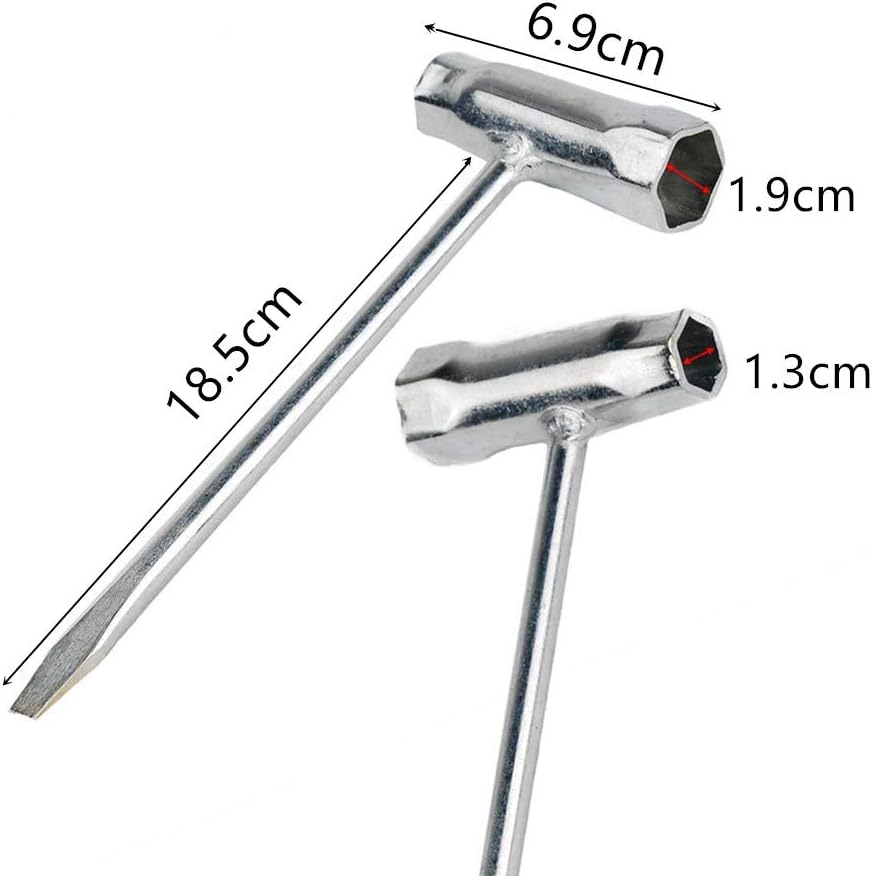 SaferCCTV Replace Combination Screw Driver and Wrench, Chainsaw Scrench - 13-by-19 mm(13mm x 19mm) Compatible with Stihl Husquavana Poulan