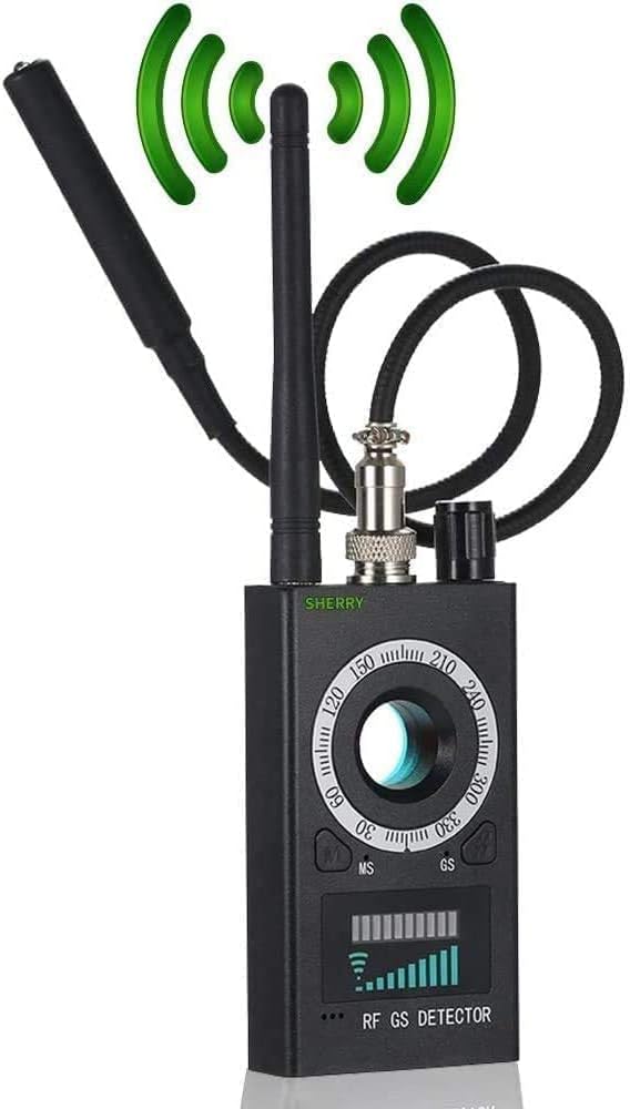 sherry Anti Spy Camera Detectors Bug Detector&Hidden Spy Detector, Anti Tracker Detector for Bug, Hidden Camera/Spy Camera Listening Device