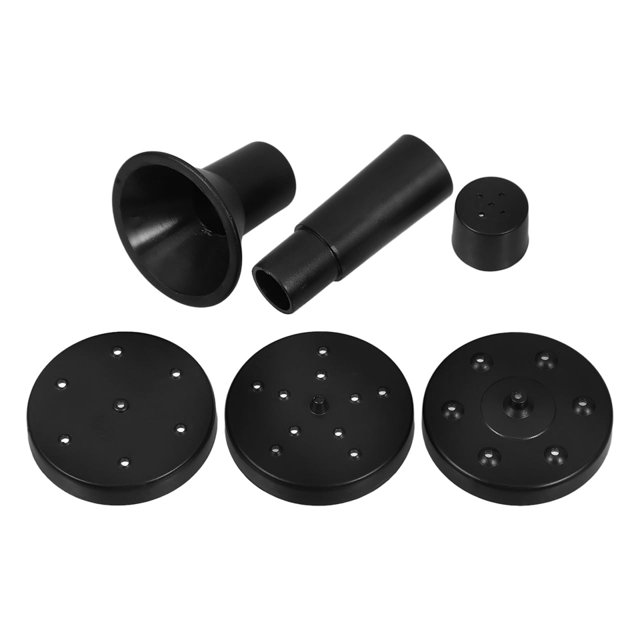 CALLARON Solar Powered Fountain Pump Parts Kit for Small Ponds and Outdoor Water Features, Plastic Construction, Includes 6 Accessories for Bird Bath Fountain