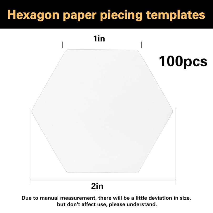 amazon-com-100-count-paper-piecing-shapes-hexagon-paper-piecing-templates-quilting-templates-for-use-in-quilting-sewing-and-craft-projects-1-inch for Free Printable Paper Piecing Templates Amazon.com: 100 Count Paper Piecing Shapes Hexagon Paper Piecing Templates Quilting Templates for Use in Quilting, Sewing, and Craft Projects (1 Inch) for Free Printable Paper Piecing Templates