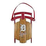 Detroit Tigers Metal Sled Tree Ornament