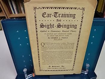 Hardcover Ear-Training and Sight-Singing Book