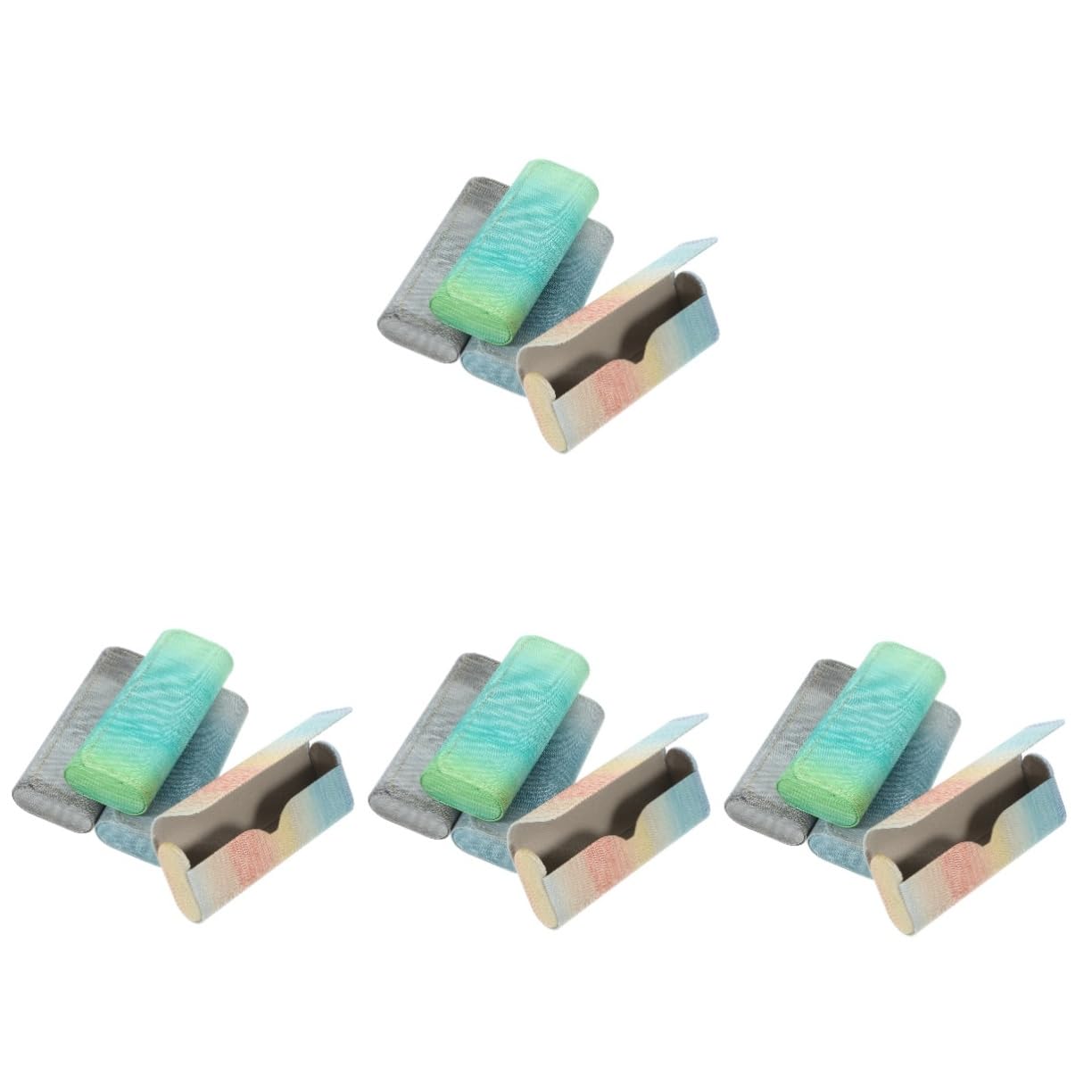 16stücke Vintage Brillenetui Tragbare Brillenbox Stilvolles Und Schützendes Etui Für Sonnenbrillen Und Lesebrillen Für Und Täglichen Gebrauch Verschiedenen Farbverläufen