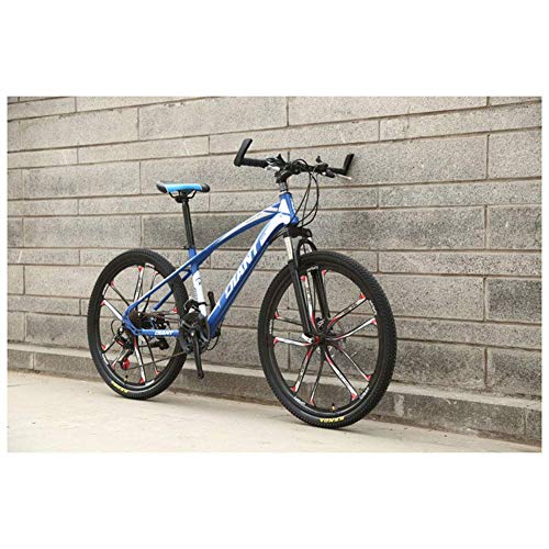 Fantastic Deal! TANGIST Outdoor Sports 26'' HighCarbon Steel Mountain Bike with 17'' Frame Dual Disc...