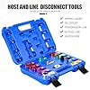 PESIKO 13 Piece Aluminum Spring Disconnect Set, Fuel and Transmission Line Disconnect Kit for Couplings Fuel Lines, Cooler Lines, Heater Lines and Air Conditioning Line #2