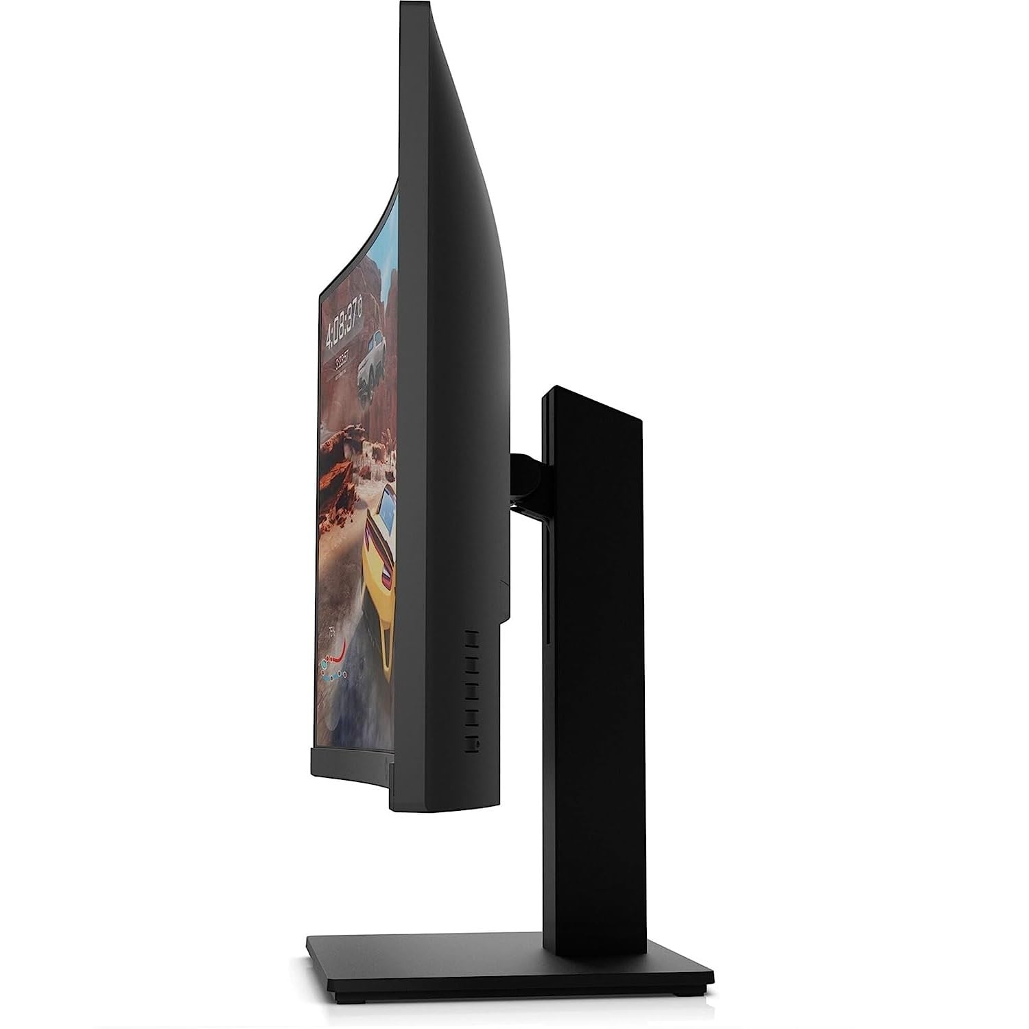 HP X27qc Gaming Monitor Curvo da 27 pollici, Pannello VA 16:9 QHD 165Hz, 1 ms, Antiriflesso, 350 nits, 3000:1, AMD FreeSync Premium, Low Blue Light, VESA 10x10 cm, HDMI 2.0, Displayport 1.4, Nero