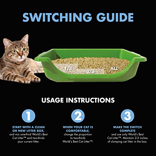 World's Best Cat Litter Advanced Zero Mess Cat Litter, 24 Lb #TOP5
