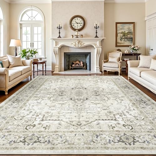Lofus 8x10 Washable Boho Area Rug
