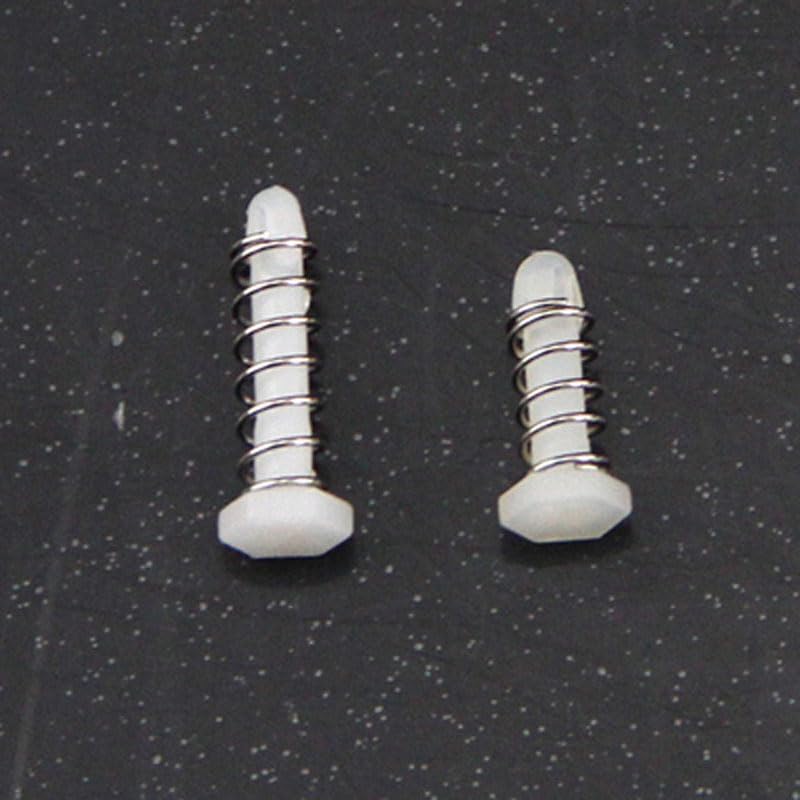 Generic 50PCS Plastic Fixed Rivet Nylon with Spring Rivets Fan Heat Sink Screw SRD-13.5-18 - (Thread Diameter: 18mm)