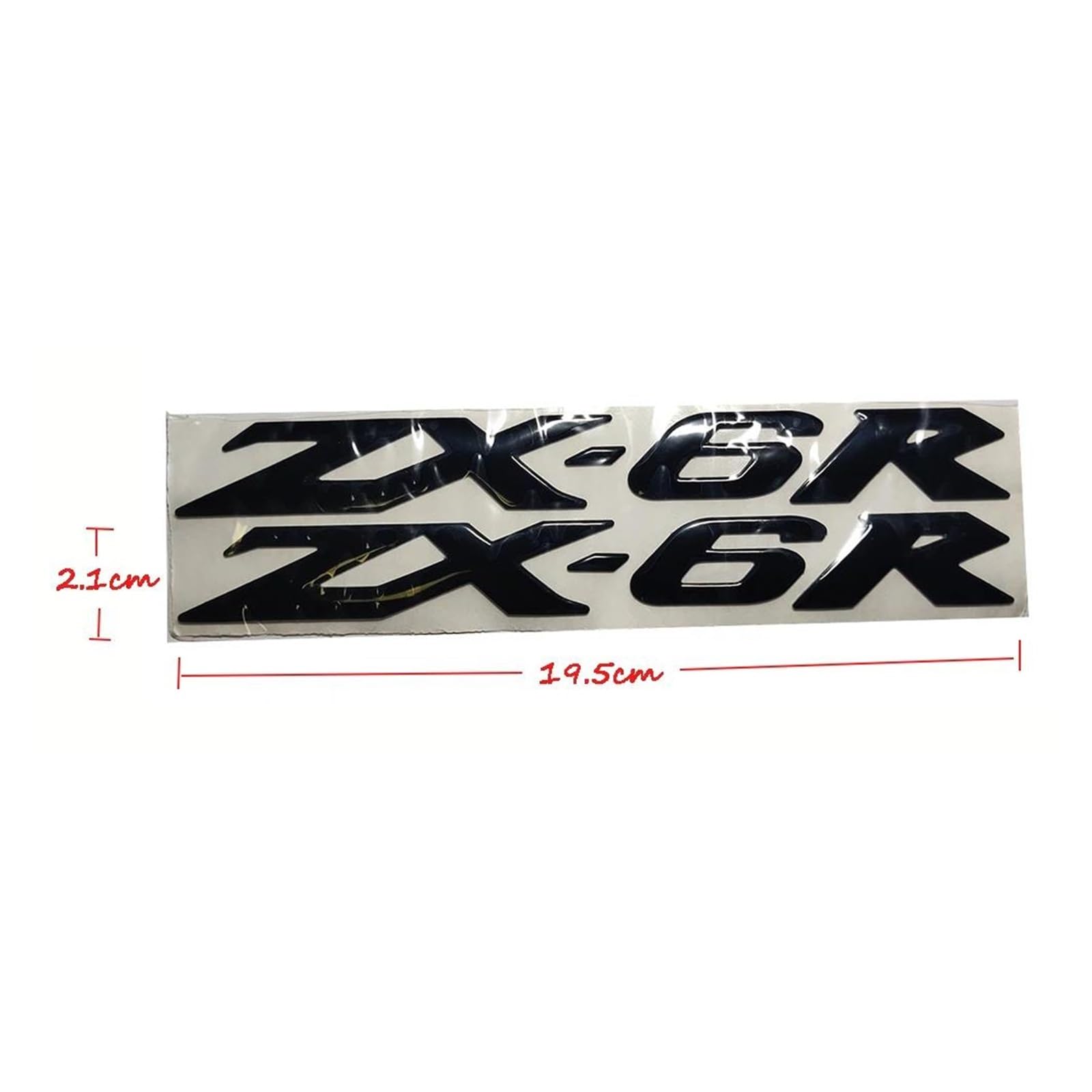 Amazon.com: for Kawasaki Ninja ZX6R ZX-6R 3D Logo Stickers