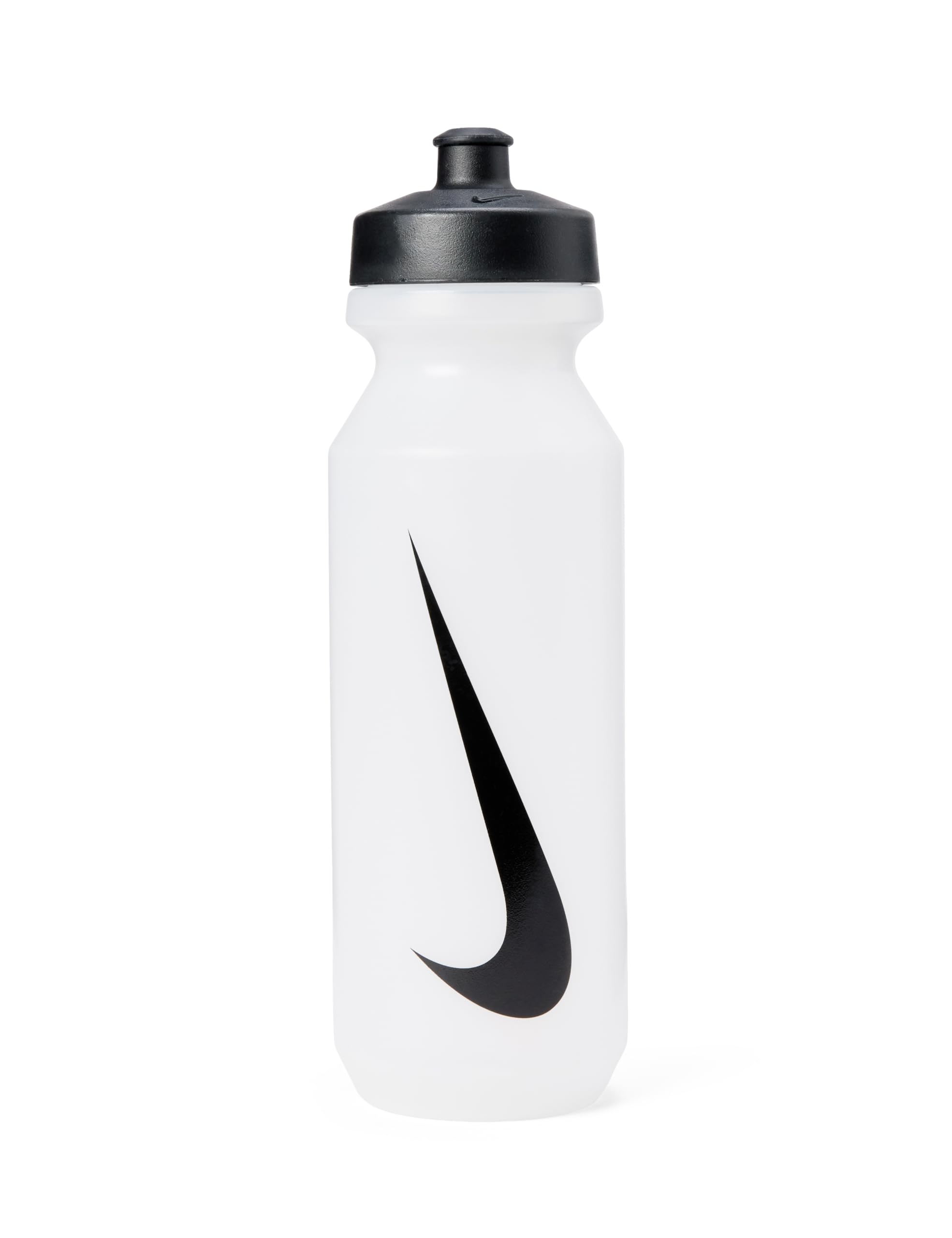 NIKE WATER BOTTLE BIG MOUTH 32oz-CLEAR/BLACK