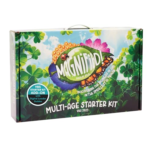 Lifeway Kids VBS 2025 Magnified! Multi-Age Starter Kit with Digital Leader Guides Add-on