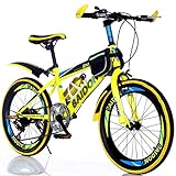 【Bicicleta para niños】: diseñada para niñas y niños, nuestras bicicletas para niños son perfectas para que los niños viajen y jueguen.Las bicicletas ayudan a los niños a ponerse en contacto con el vehículo lo antes posible.También proporcionan una manera conveniente para que los niños vayan a la escuela.Esta bicicleta para niños también es una bicicleta de montaña para niños o una bicicleta para competición al aire libre.