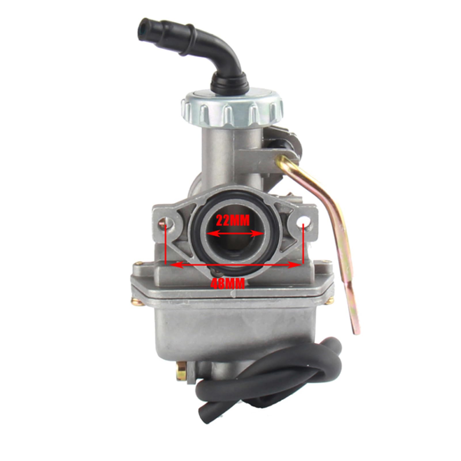 Viviance PZ22 Carburatore 22mm con Filtro Aria Carburatore Per 110cc 125cc Dirt Bike ATV Quad Go kart