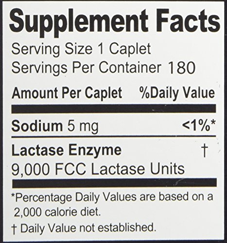Kirkland Signature Fast Acting Lactase - 180 Caplets #TOP6