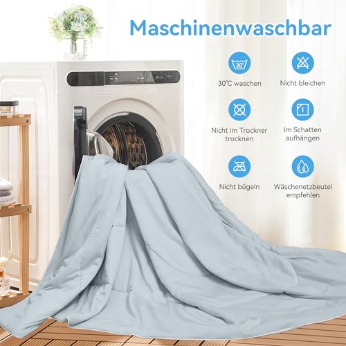 MH MYLUNE HOME Superweiche Kühldecke für Menschen Arc-Chill Q-Max0.43 Cooling Blanket 150x200 Kühlende Bettdecke Sommer Selbstkühlende Decke Leichte Sommerdecke Kühlend Wohndecke (grau, 150 x 200 cm)