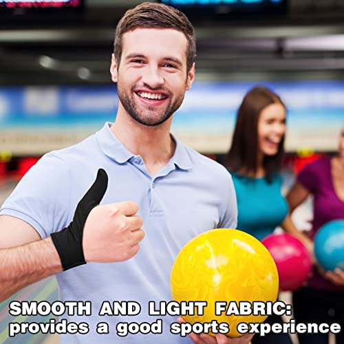 Charniol Bowling Thumb Saver Protector 2 Pcs Thumb Guard Bowling Thumb Sock Compact And Lightweight Bowling Gloves For Bowling Ball Men Women Right Hand #TOP1