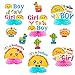 Haooryx 12Pcs Taco Bout a Baby Gender Reveal Honeycomb Centerpiece, Mexican Cinco De Mayo Theme Fiesta Party Table Topper Decoration for Boy or Girl Baby Shower He or She Gender Reveal Party Supplies