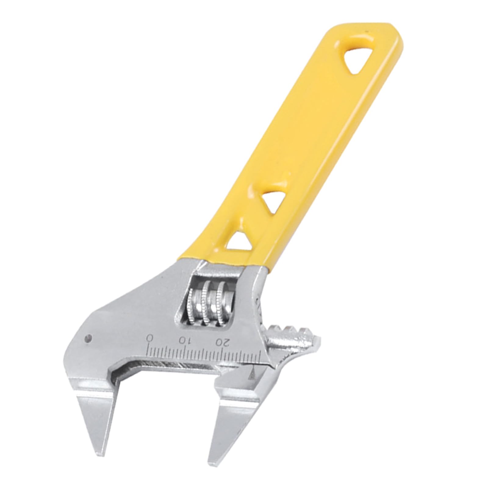 YROHGKPN Single Open End Tool Steel Build Spanner Adjustable Wrench Ergonomic Grip for Automotive Repairs for Limited Space Adjustable Wrench for Tight Space