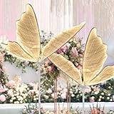 Choix de lumières : choisissez entre deux options étonnantes pour vos décorations de mariage : lumières LED papillon romantiques en blanc (ailes blanches) ou lumières chaudes (ailes dorées) pour correspondre parfaitement à votre thème.