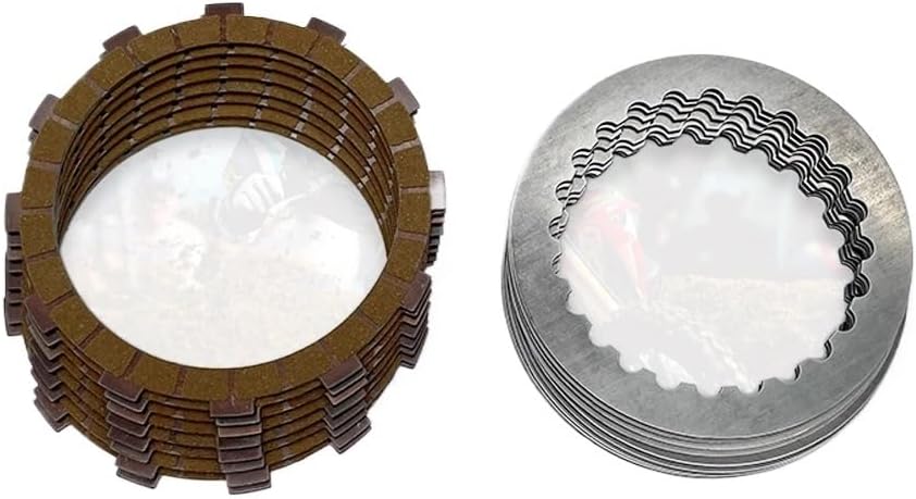 Clutch Friction Plate Kit Motorcycle Clutch Friction Plates Kit SteelBacked Disc Kit for KOSHINE 250320 Off for Road Motocross Accessories