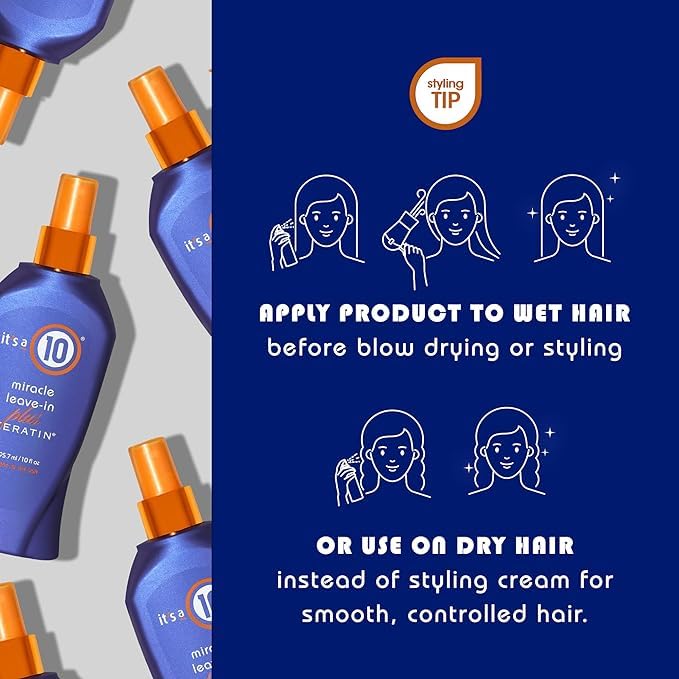 It's a 10 Haircare It's A 10 Miracle Leave-In Plus Keratin 10 Oz