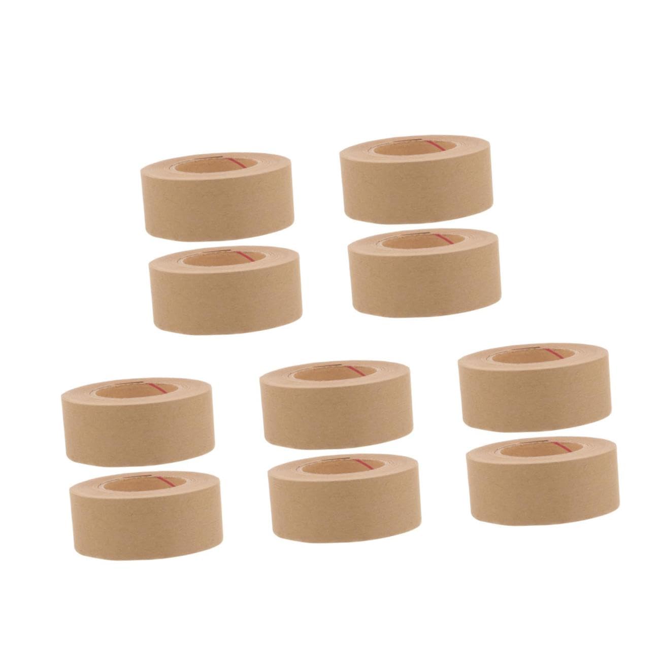 OSALADI 5 Set Nastro Per Acquerello Nastro Di Mascheramento Tubo Porta Nastro Da Imballaggio Trasparente Bolla Nastro Sigillante Attivato Dall'acqua Perdite Colla A Base D'acqua 2 * 5