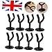 JOINPAYA 8pcs Guitar Hangers for Wall Round Shape Hook Holders for All of Guitars and Violins Easy to Install for Music Rooms and Displays