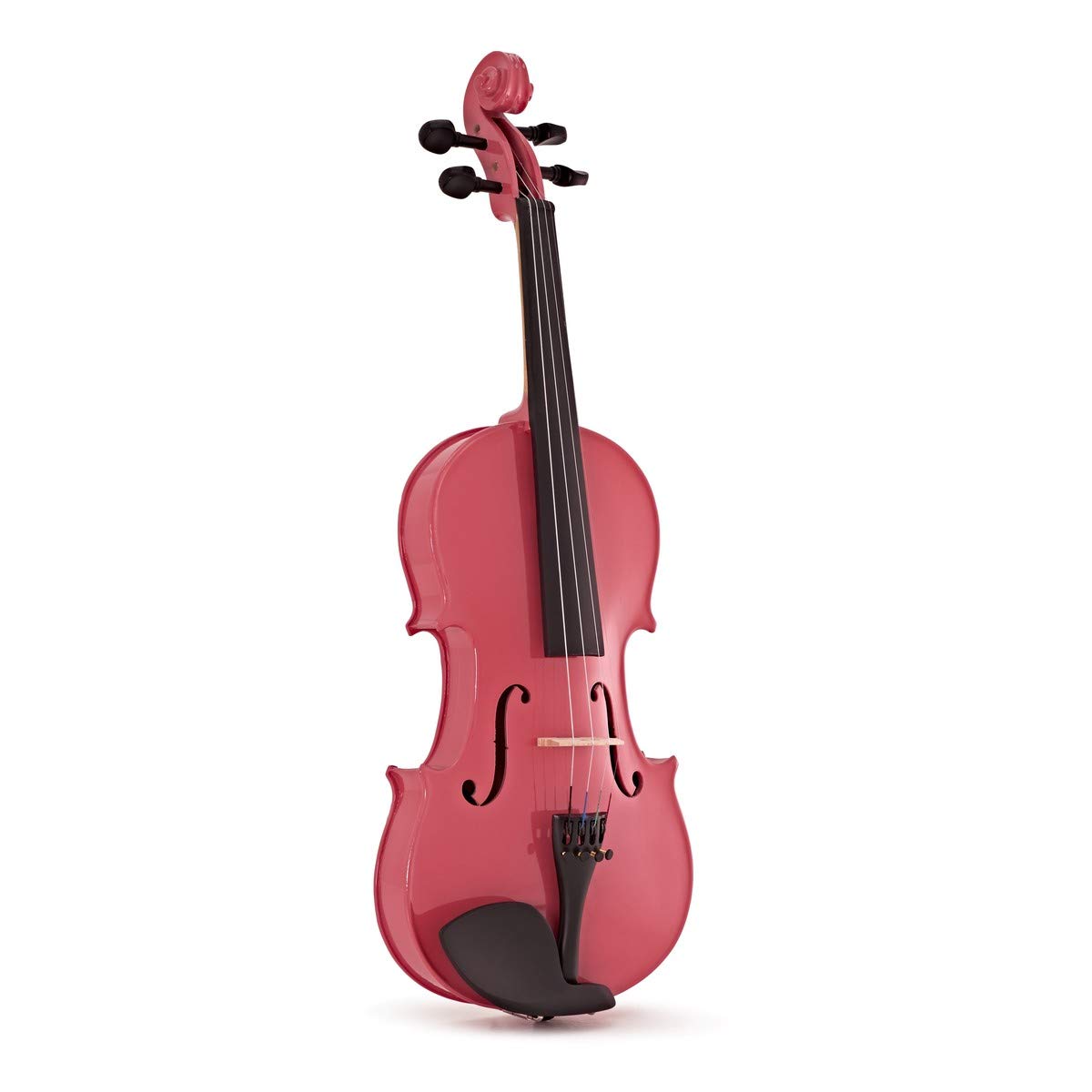 Violín de Estudiante 3/4 de Gear4music, Rosa | Para Principiantes de 9-12 Años, Maderas de Calidad, Clavijas Finas para una Afinación Rápida y Estable, Arco y Estuche