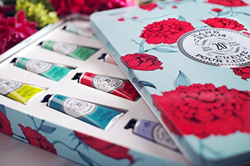 La-Chatelaine-Deluxe-Hand-Cream-Gift-Set-Tin-Mothers-Day-Gift-Ideas-Mom-Gifts-Oprahs-Favorite-Things-20-Organic-Shea-Butter-Formula-Made-in-France-Natural-and-Organic-Lotion-12-x-1-oz