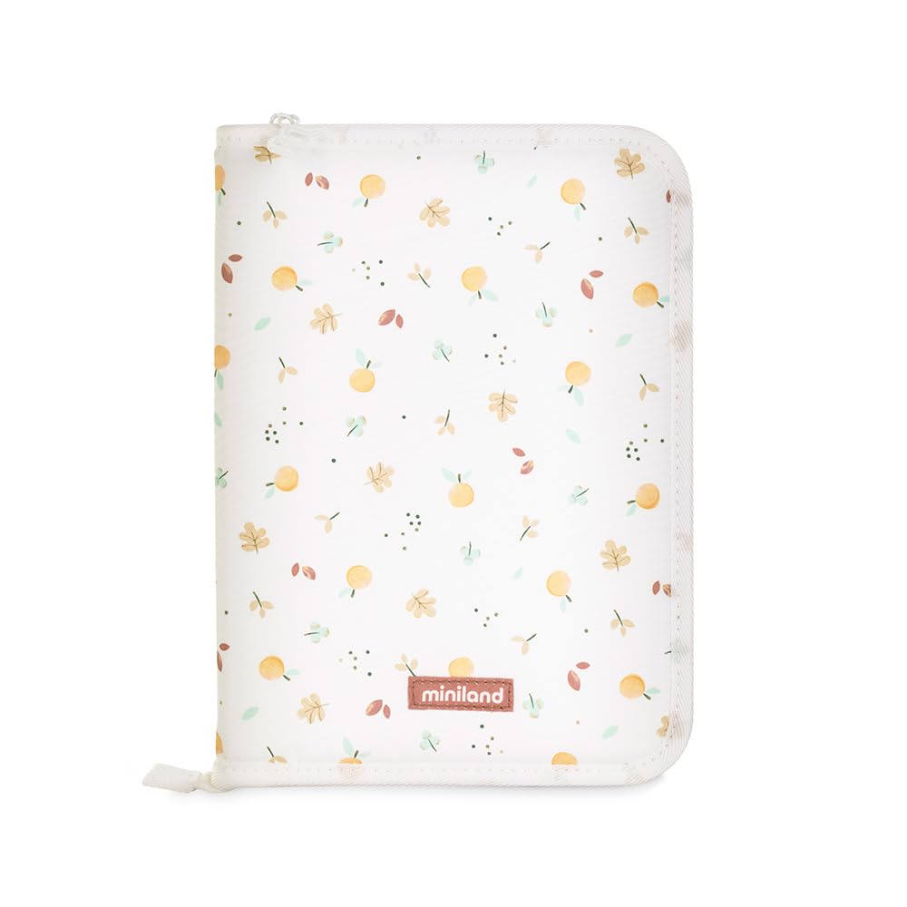 Miniland Carebook Valencia. Ideal Document Holder for Baby's documents and Health Booklet.
