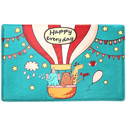 CKH Mats Bedroom Cartoon Door Mat Kitchen Household Mats Bathroom Bathroom Absorbent Non-slip Mat Door Mat 50 * 80cm