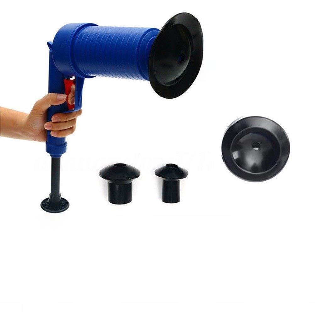 Pistola de presión para desatascador de Tubos de Aire comprimido, de Alta presión, Potente Bomba Manual para desatascar desagües