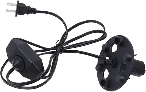 1 Unidades Cable de Nosotros con Asamblea de atenuación de noche cables calidad cabecera interior luz alta potencia cristal del Himalaya para