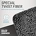 1200GSM Microfiber Car Drying Towel, Double-Twist Loop, Ultra-Absorbent, Quick-Dry, Lint- & Streak-Free, Scratch-Safe, for Car Wash & Detailing (1 Pack) (Dark Grey, 16