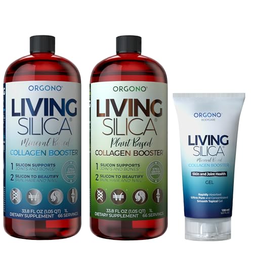 Living Silica Orgono Collagen Booster Liquid & Gel