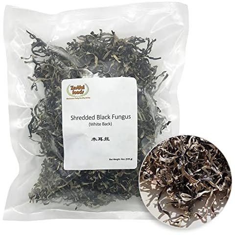 Zestful Foods Shredded Dried Black Fungus - 8 Oz Cover