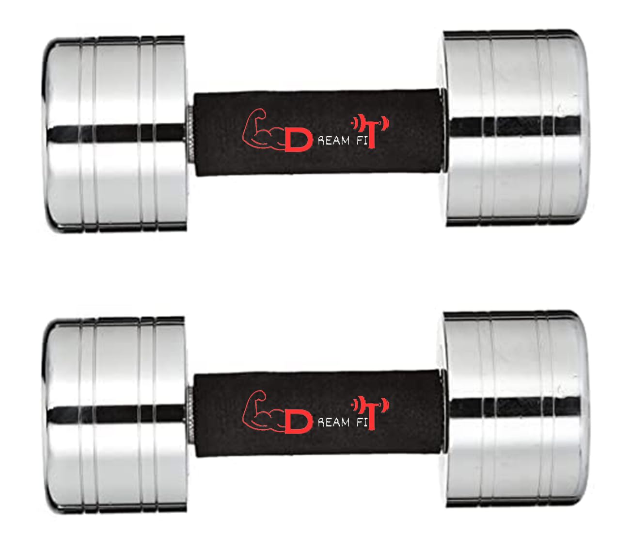 See full amazon price history chart for DREAM FIT Steel Fixed Dumbbells Set with Chrome Finish for home gym - 1 pair (10Kg x 2 = 20Kg) DREAM FIT Steel Fixed Dumbbells Set with Chrome Finish for home gym - 1 pair (10Kg x 2 = 20Kg) (B0CVD1N2TY) Amazon Price History, Amazon Price Tracker