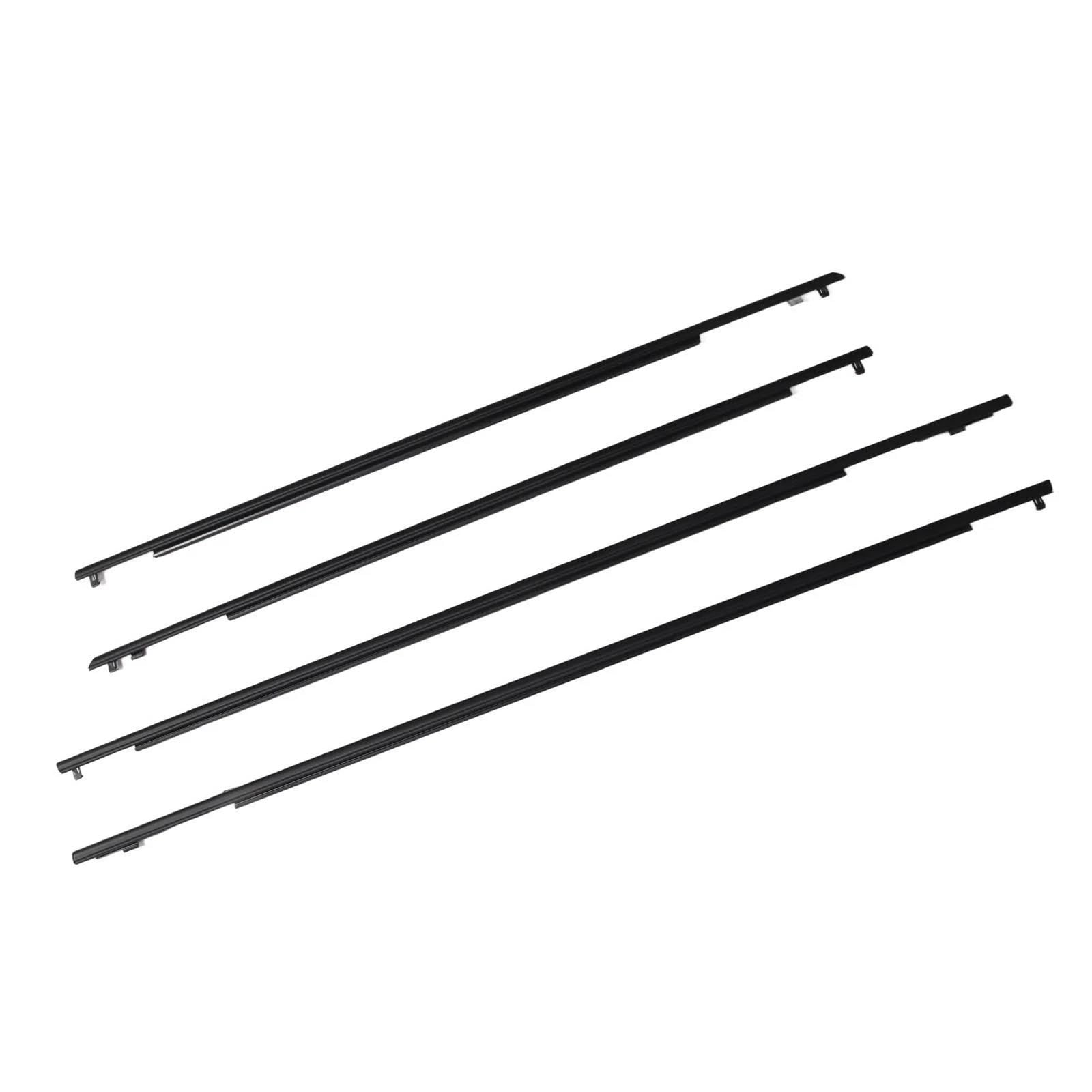 Ysdsls One Color Car Door Belt Moulding Weatherstrips Outside Window Seal For Toyota For Prius 2010-2015