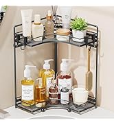 VITVITI 2-Tier Corner Bathroom Counter Organizer, Bathroom Countertop Organizer Storage for Sink,...