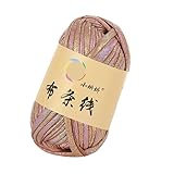 laine tissu fantaisie 2. Couleur magique : le fil coloré est très accrocheur, adapté au tissage de divers projets et convient à presque toutes les occasions. La combinaison de couleurs de la lumière du soleil ajoute de la couleur à votre vie.