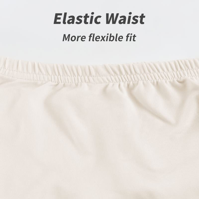 Image of MANCYFIT Half Slips for Women Underskirt Dress Extender Lace Trim Knee Length Midi Skirt 19-26 inch Length