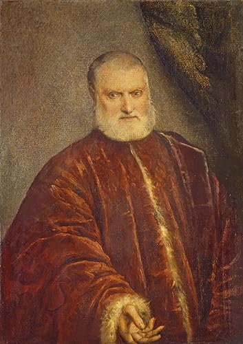 Cuadro de lienzo de Antonio Cappello por Tintoretto decorativo 60x90cm